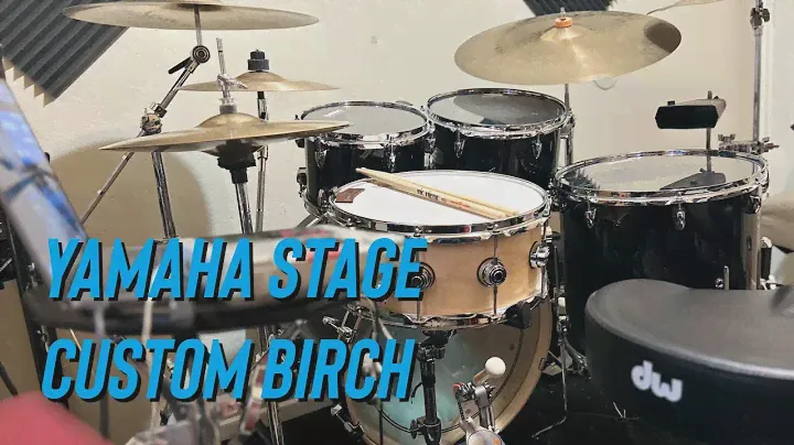 Yamaha Stage Custom Birch Black Raven