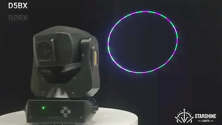 High-Power 3W RGB Laser Moving Head for DJ Laser Light Shows | Ultimate Stage Lighting