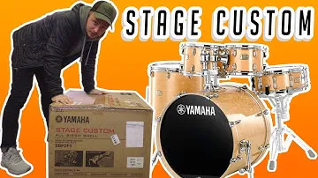 Yamaha Stage Custom Unboxing & Review (Wuhan Cymbal Set & Tama Stage Master Hardware)