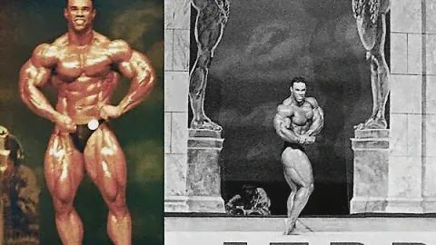 Kevin Levrone 1995 Grand Prix Russia posing routine