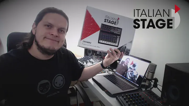 Conoce la mezcladora análoga de 8 canales Italian Stage 2MIX8 de Proel