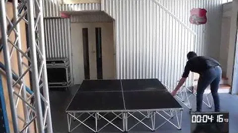 Intellistage portable stage system